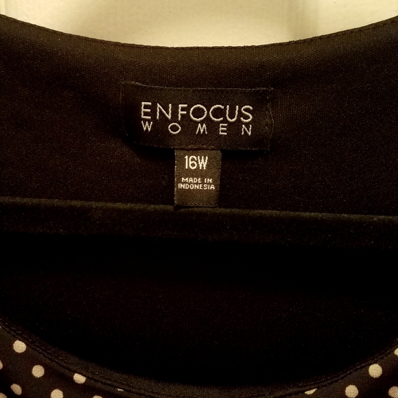 Enfocus Women's Faux Wrap Dress - Picture 1 of 3